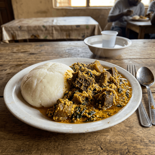 Egusi and Akpu