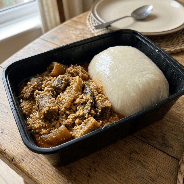 Egusi and Akpu 2