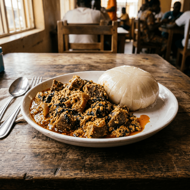 Egusi and Akpu