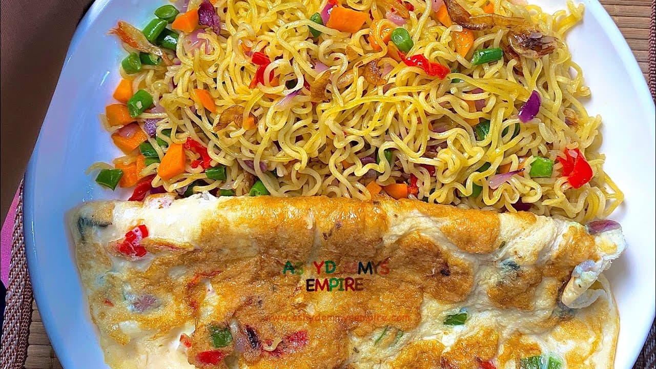 Fried Egg + 1 Hungryman Indomie