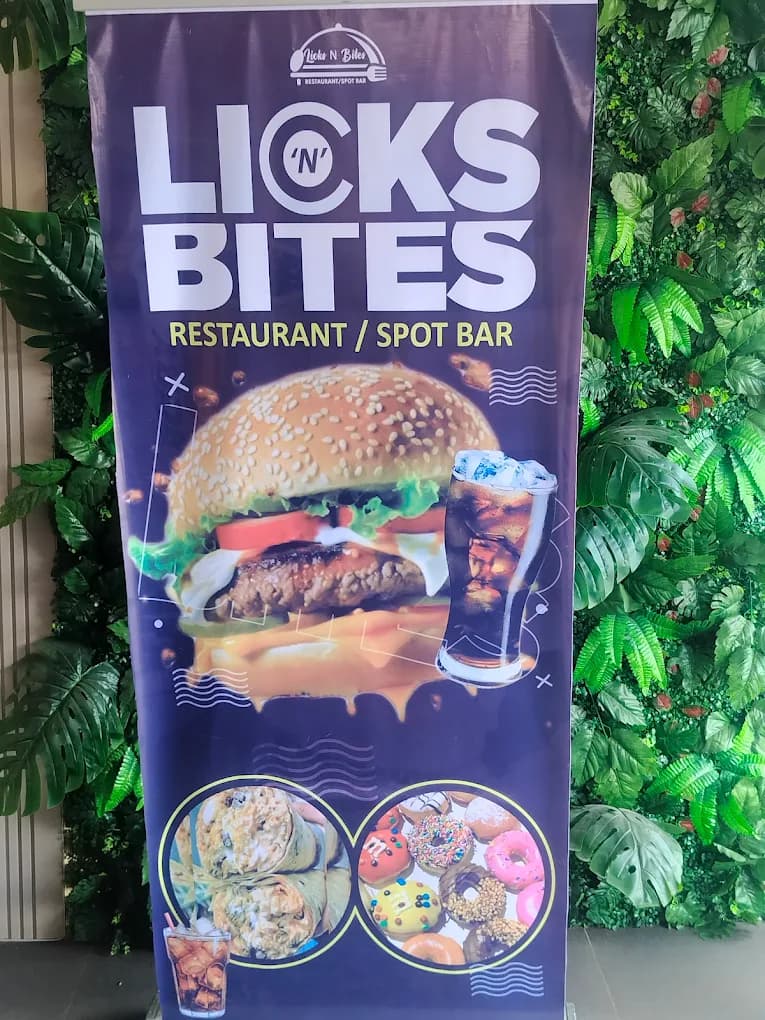Licks N Bites Restaurant/Spot Bar logo